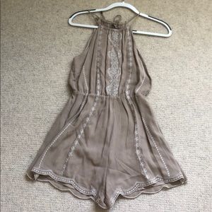 Adorable tan LUSH romper